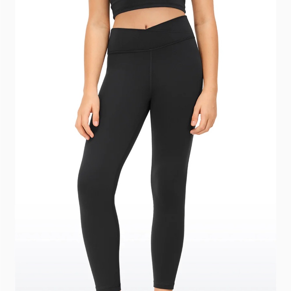 CRZ YOGA Kids Black Leggings
